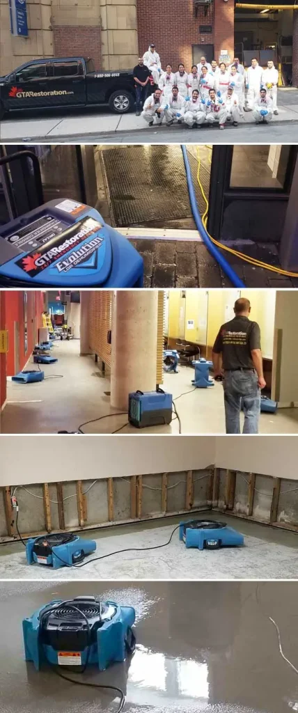 toronto plumber water damage image left